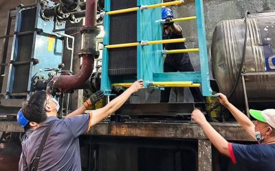 台X熱交換器汰換工程｜提升熱效率與製程穩定的關鍵升級